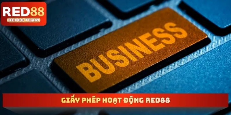Giấy phép hoạt động RED88